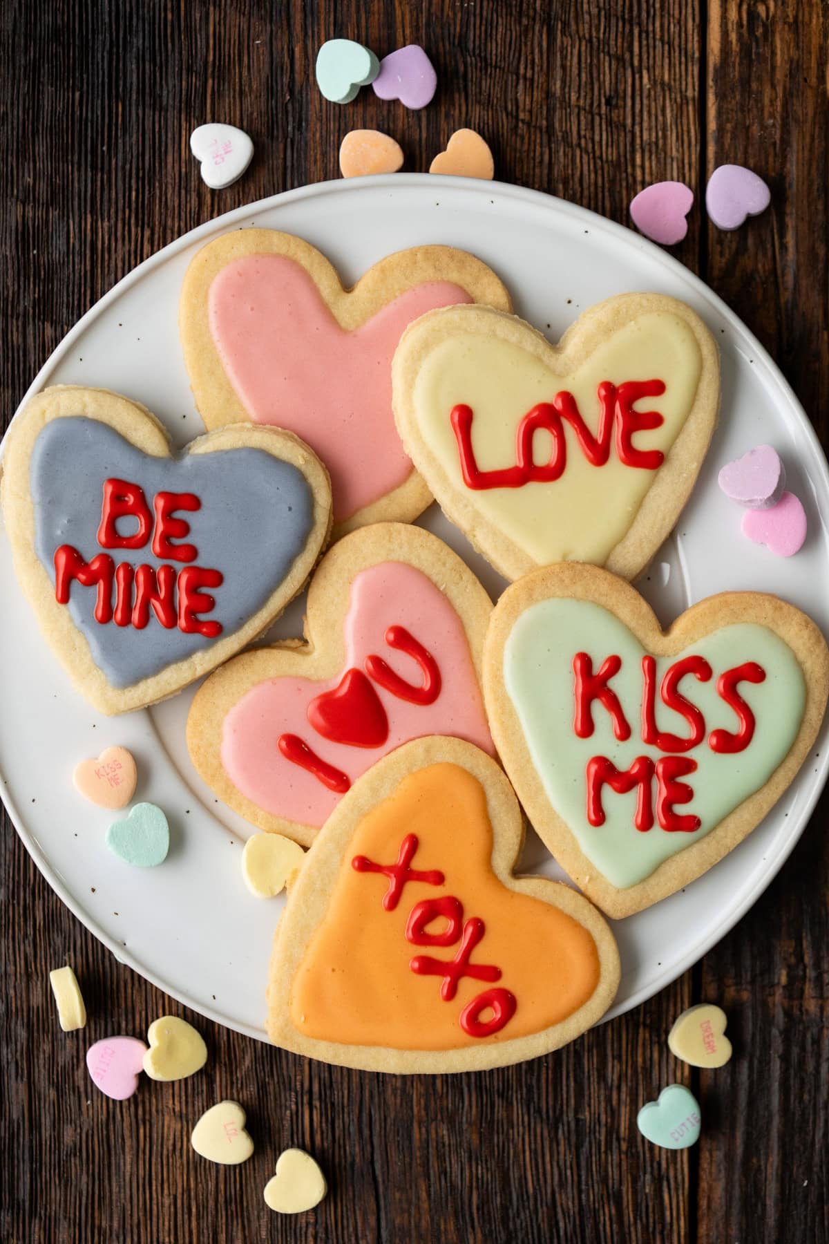 Heart-Shaped Cookies Instructions