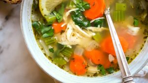 Italian Chicken and Vegetable Healing Broth