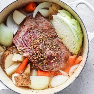 One-Pot Dish for Succulent Corned Beef and Vegetables
