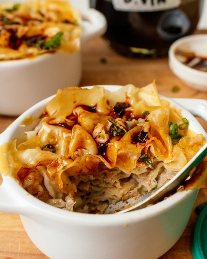 Pork Dumpling Lasagna: An Illustrated Guide to the Recipe
