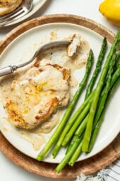 Simple One-Pan Spring Meal: Creamy Lemon Chicken with Asparagus