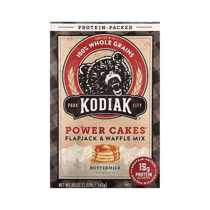 Kodiak, Power Cakes Flapjack and Waffle Mix at Amazon