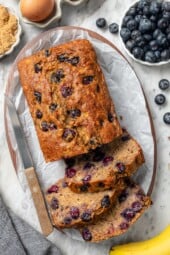 Blueberry Banana Bread