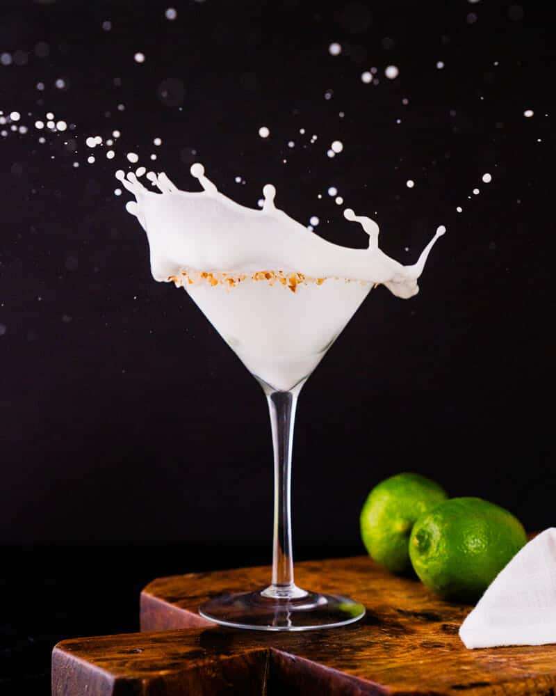 Coconut-Infused Martini Beverage Recipe