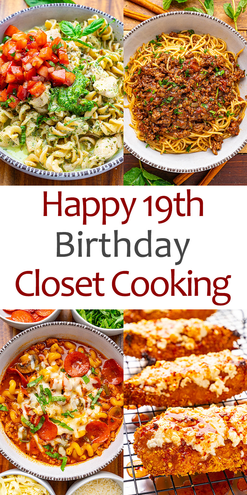 Commemorating 19 Years of Closet Cooking