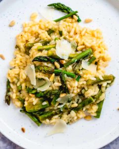 Creamy Asparagus Risotto Recipe