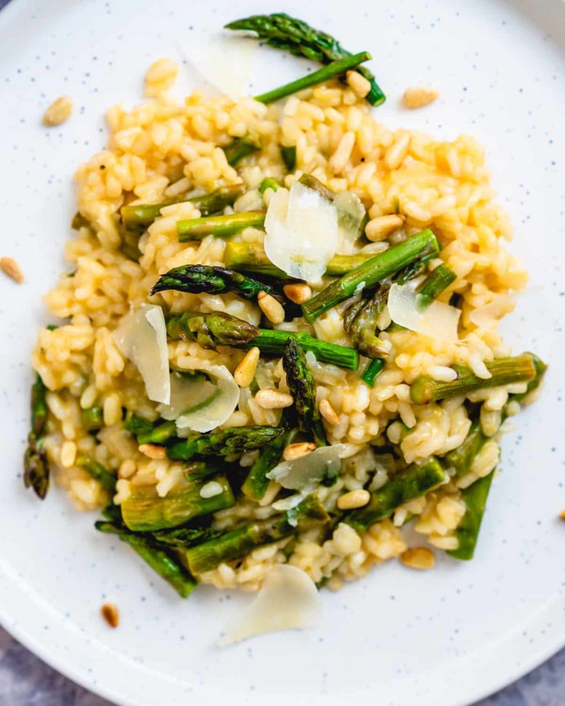 Creamy Asparagus Risotto Recipe