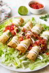 Crispy Chicken Flautas Recipe in the Air Fryer Kids Adore