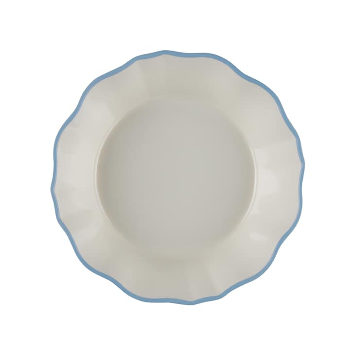 Holly Williams Scalloped Edge Melamine Serving Bowl at Dollar General