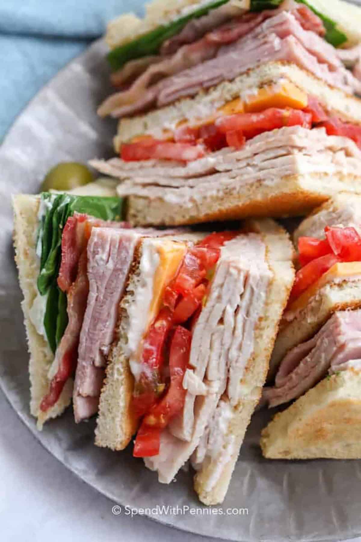 Fast and Simple Deli-Style Club Sandwich Recipe Prepared in 10 Minutes