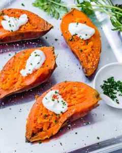 How to Make Steamed Sweet Potatoes