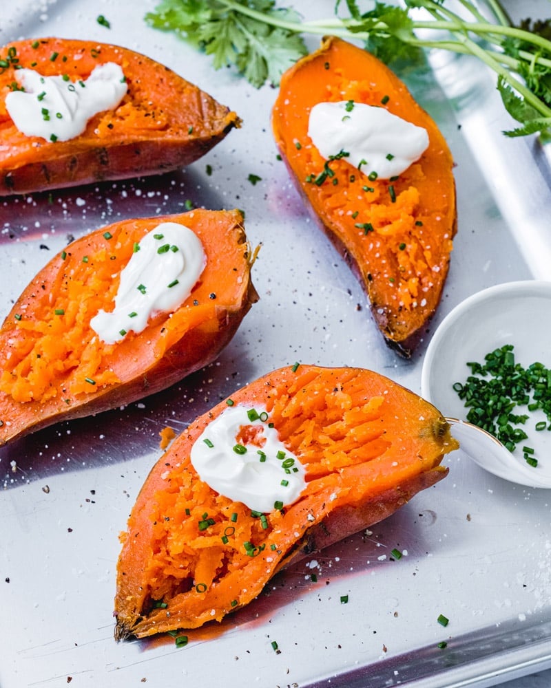 How to Make Steamed Sweet Potatoes