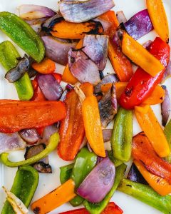 How to Perfectly Grill Peppers and Onions
