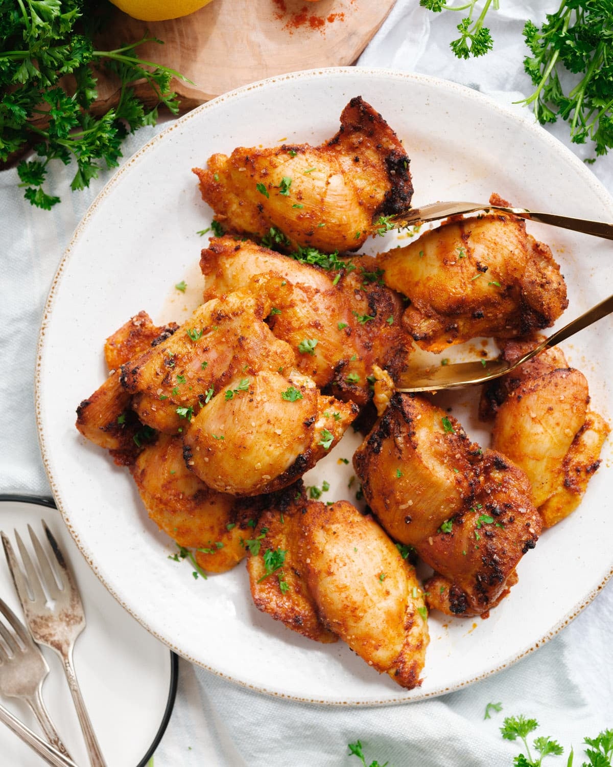 How to Prepare Chicken Thighs with an Air Fryer