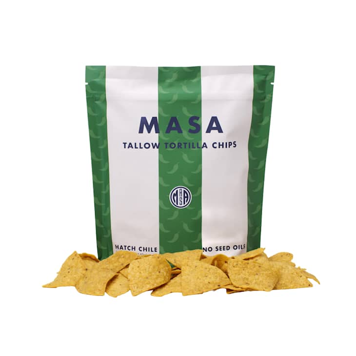MASA Hatch Chile Tallow Tortilla Chips at MASA Chips