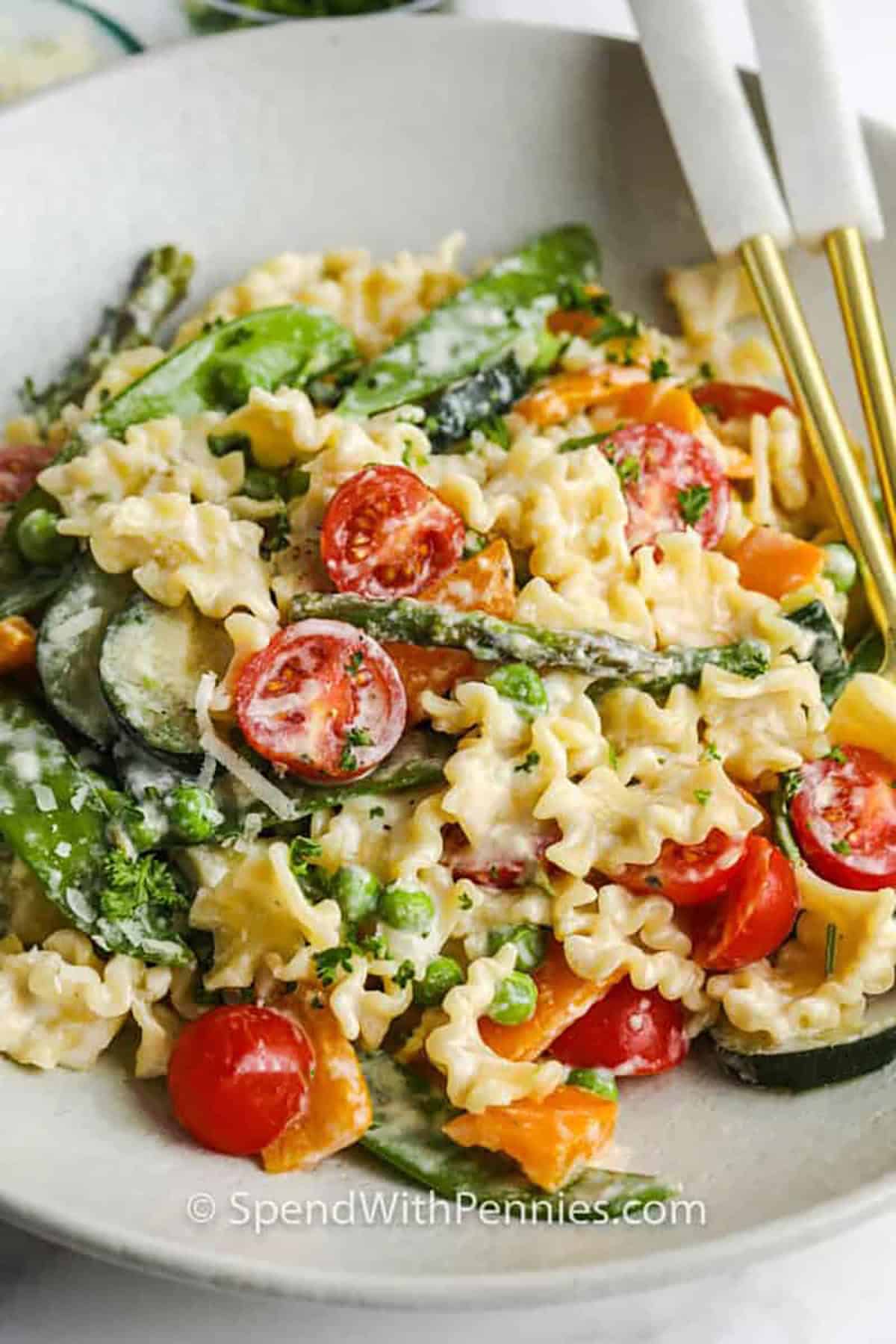 Swift and Simple One-Pan Creamy Primavera Dish for Hectic Evenings