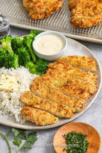 Tempting Chicken with a Lustrous Parmesan Coating