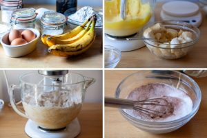 Banana Chocolate Chip Cake Instructions