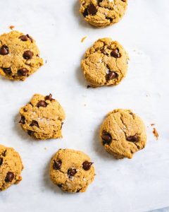 Chocolate Chip Cookies Created with Almond Flour