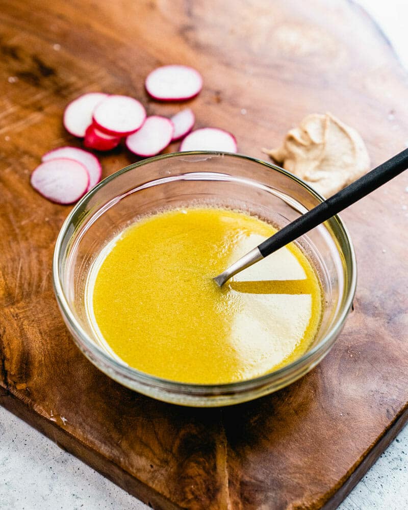 Dressing Prepared with Dijon Mustard