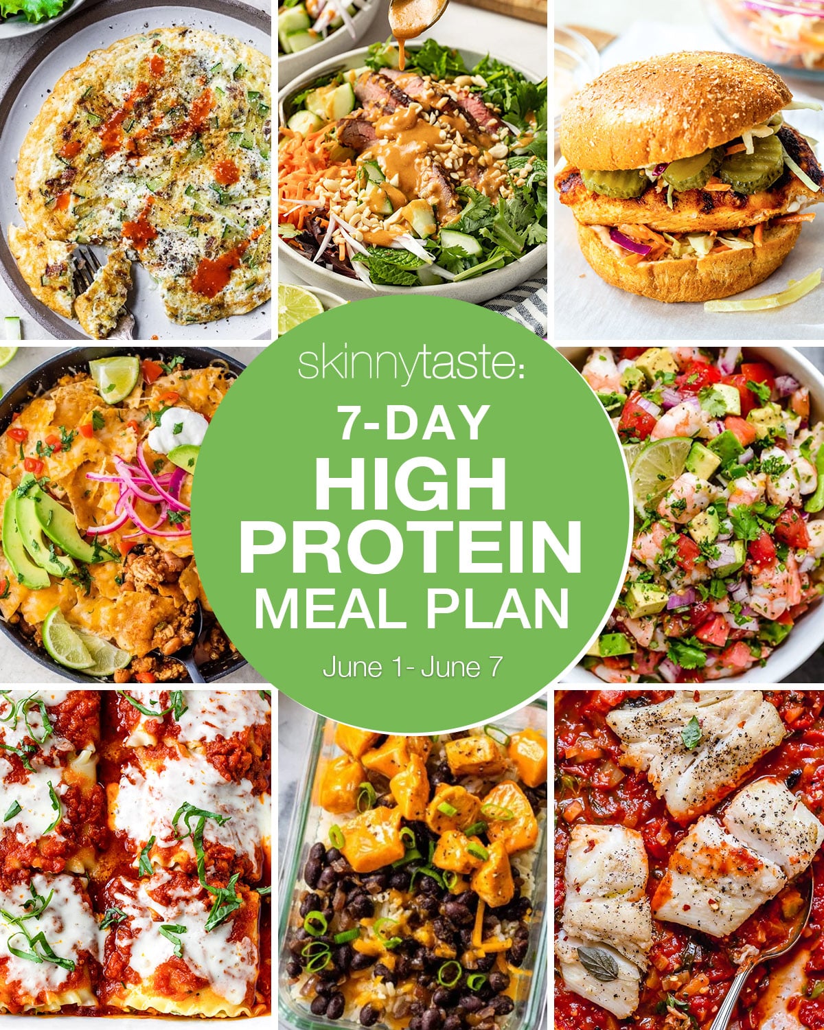 High Protein Nutrition Plan for 7 Days