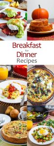Recipes for Savoring Breakfast Meals at Dinner