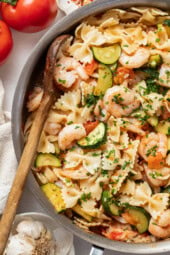 Refreshing and Bright Summer Shrimp Pasta Recipe Prepared in No Time