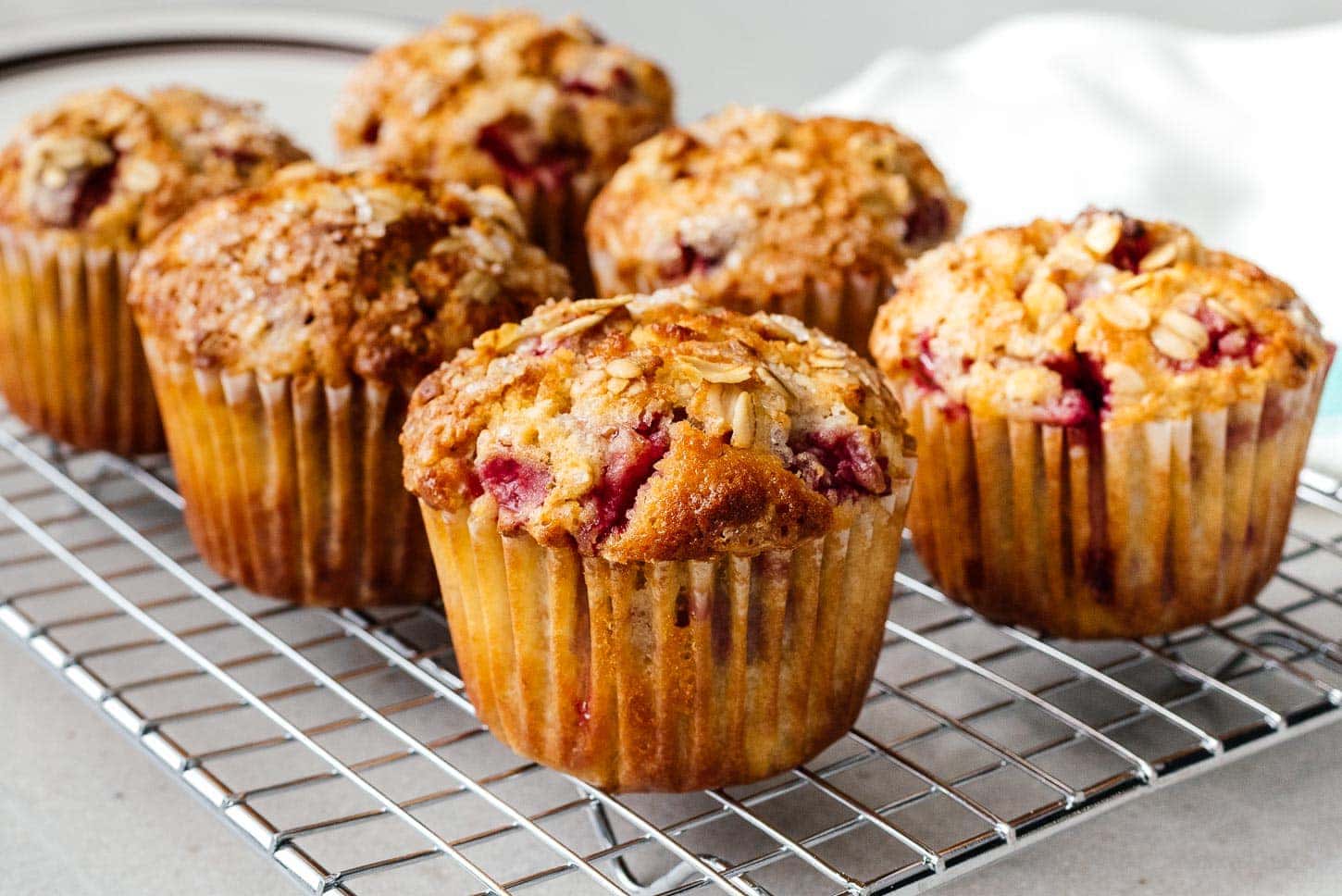 Strawberry Oatmeal Muffins Recipe