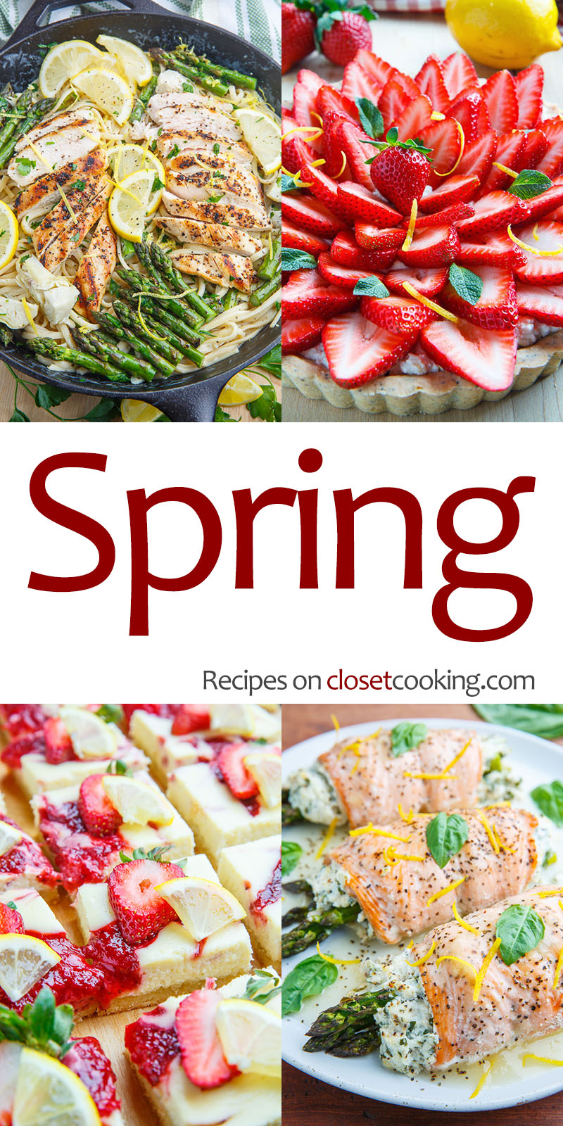 Tasty Dishes for the Springtime