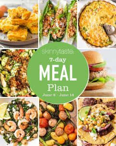 7-Day Nutritious Meal Schedule for June 8-14