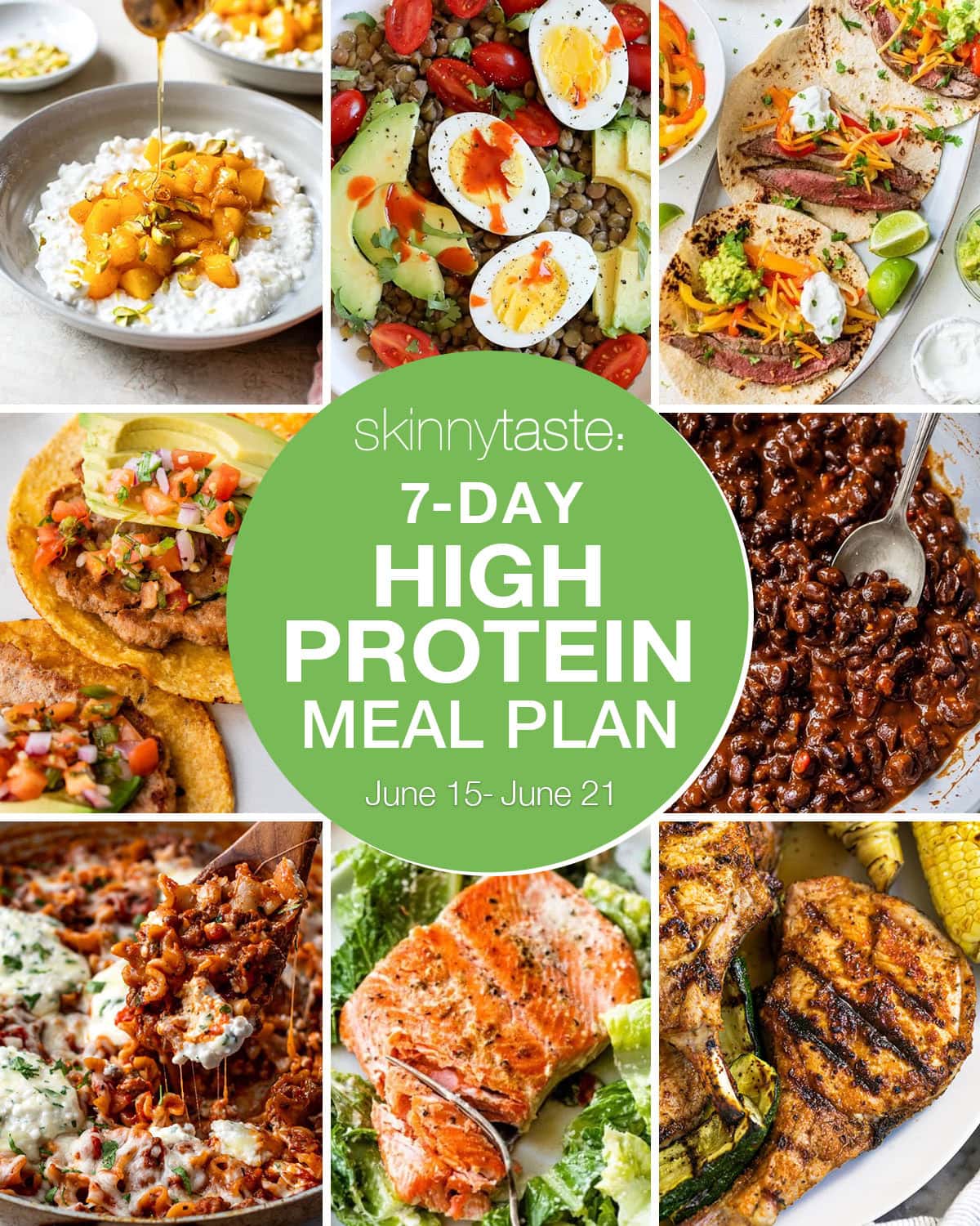 A Detailed 7-Day Meal Plan for a High Protein Diet