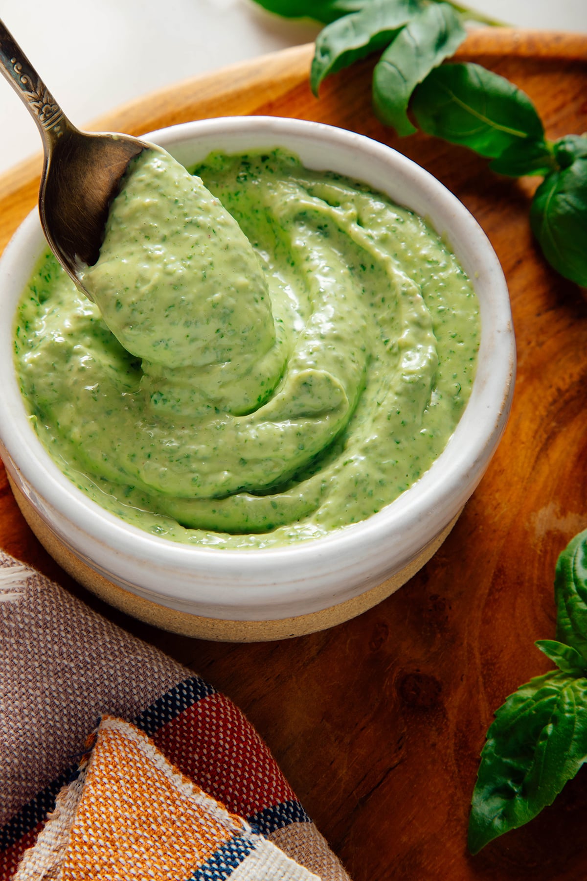 Basil-Enhanced Cream Sauce Recipe