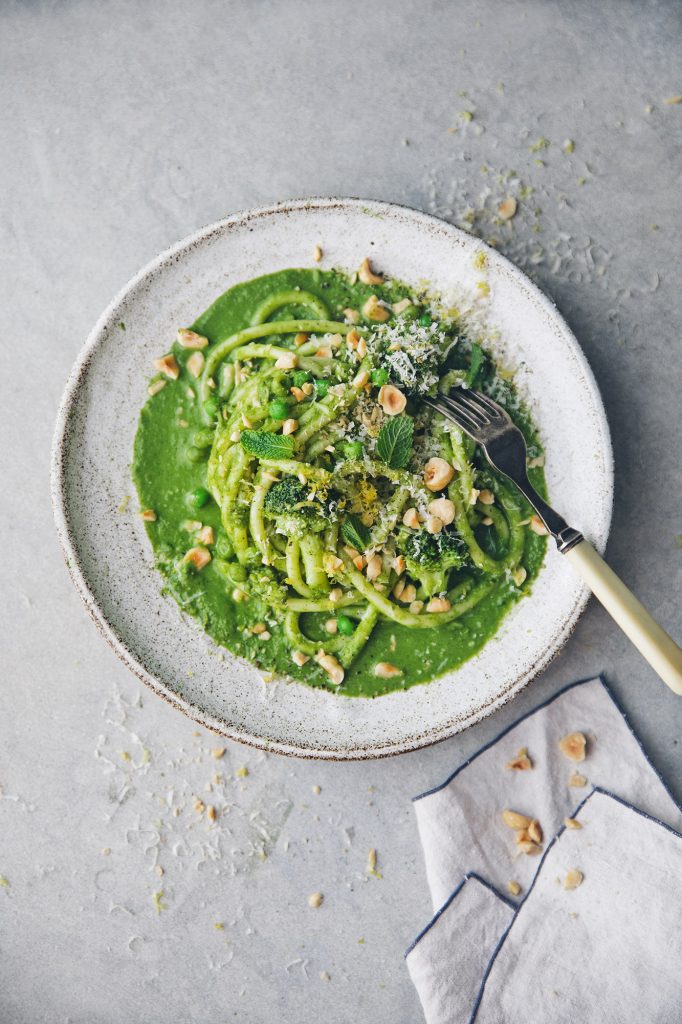 Creamy Green One-Pot Pasta Dish