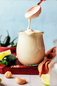 Creamy Jalapeño Cashew Salad Dressing Recipe