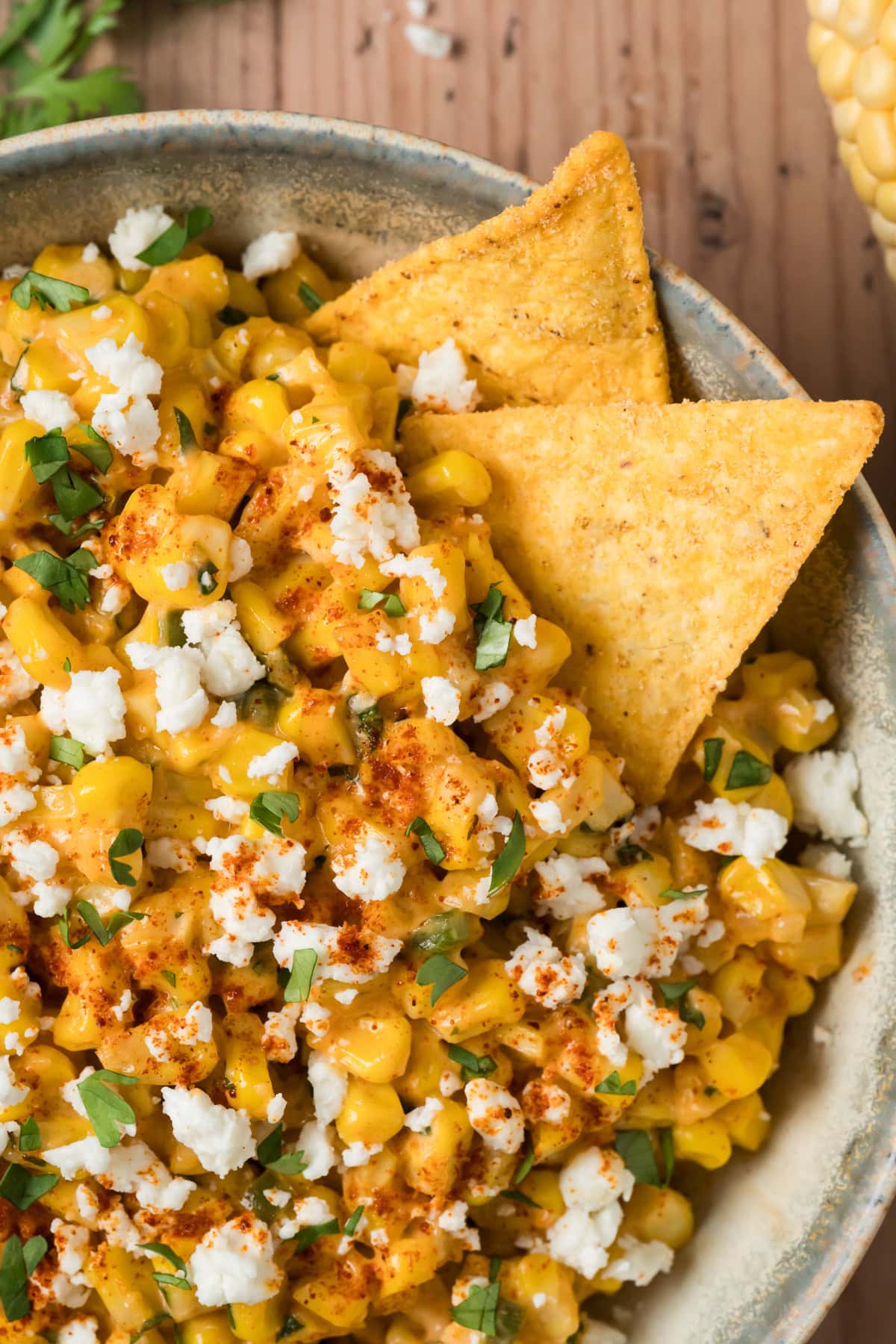 Creamy Mexican Street Corn Dip Instructions