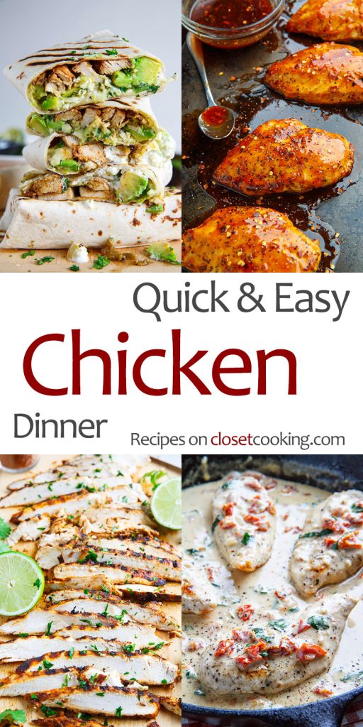 Easy and Quick Chicken Dinner Recipes