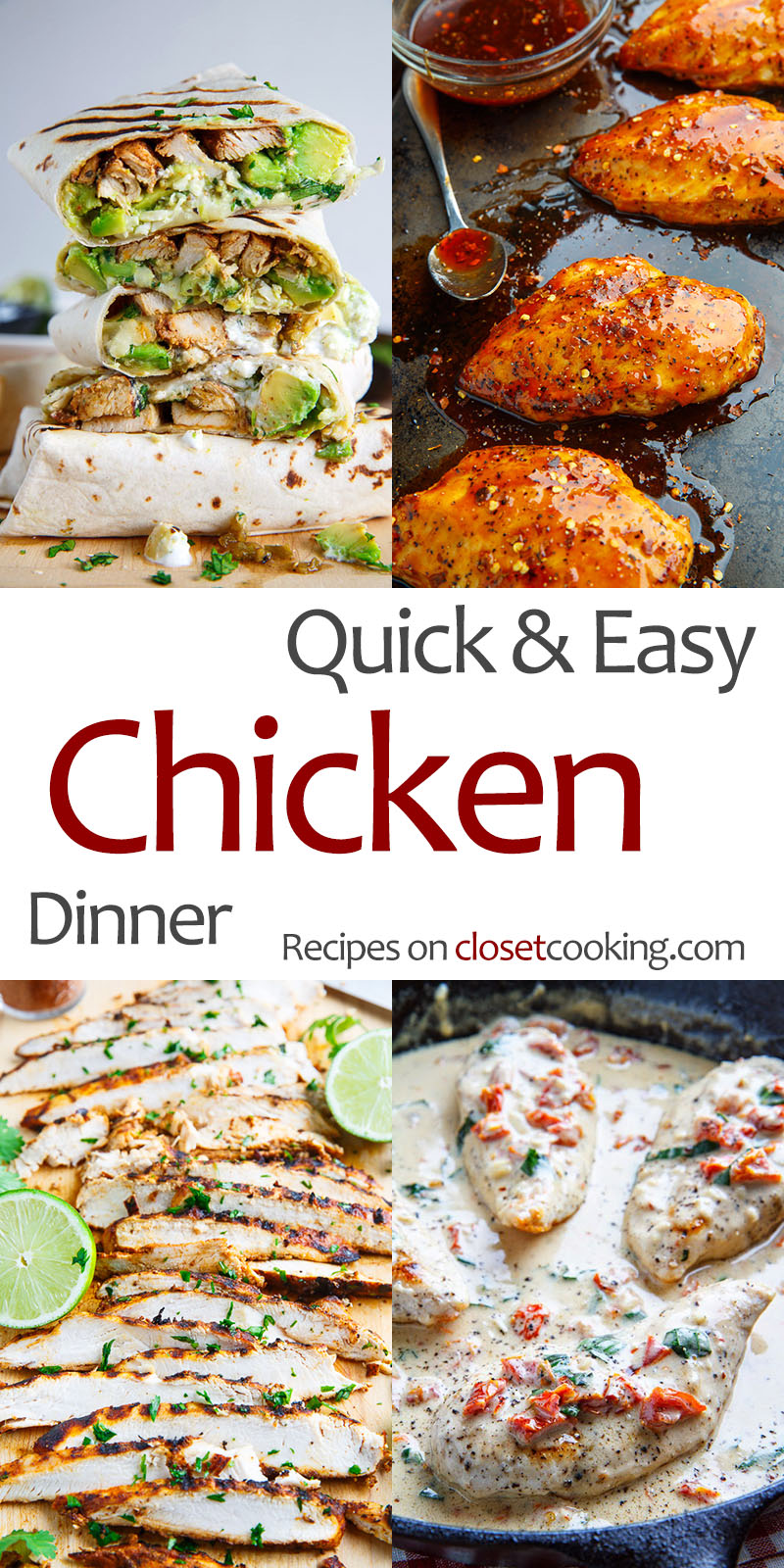 Easy and Quick Chicken Dinner Recipes