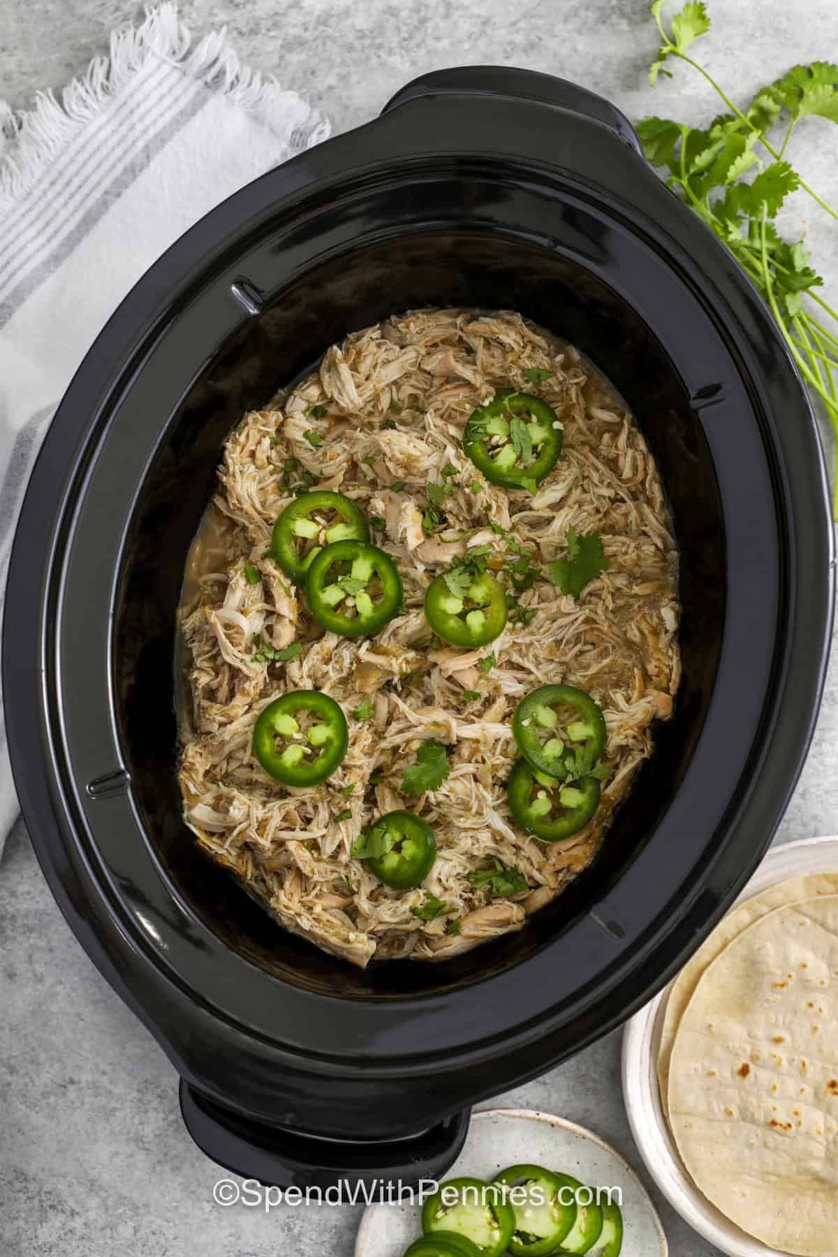 Easy Slow Cooker Chicken Dish for Taco Evening