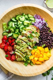 Grilled Chicken Salad Loaded with Protein and Fiber for a Well-Balanced Meal