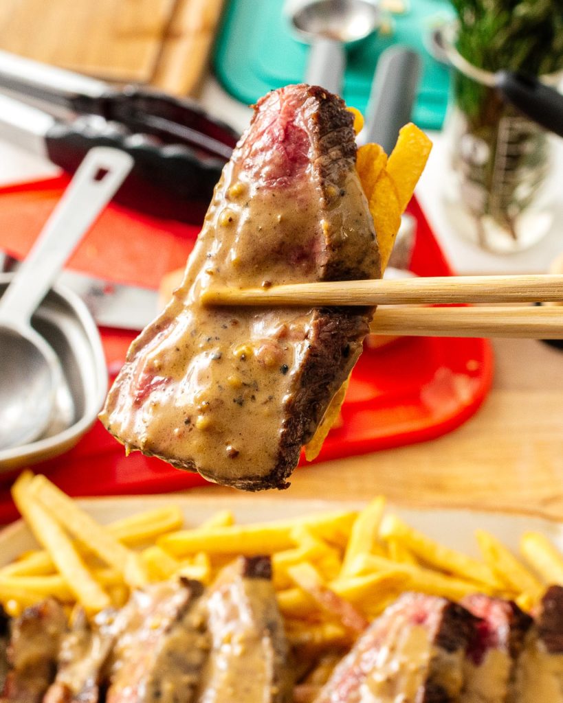 Lori Jayne's Steak Frites Dish Summary
