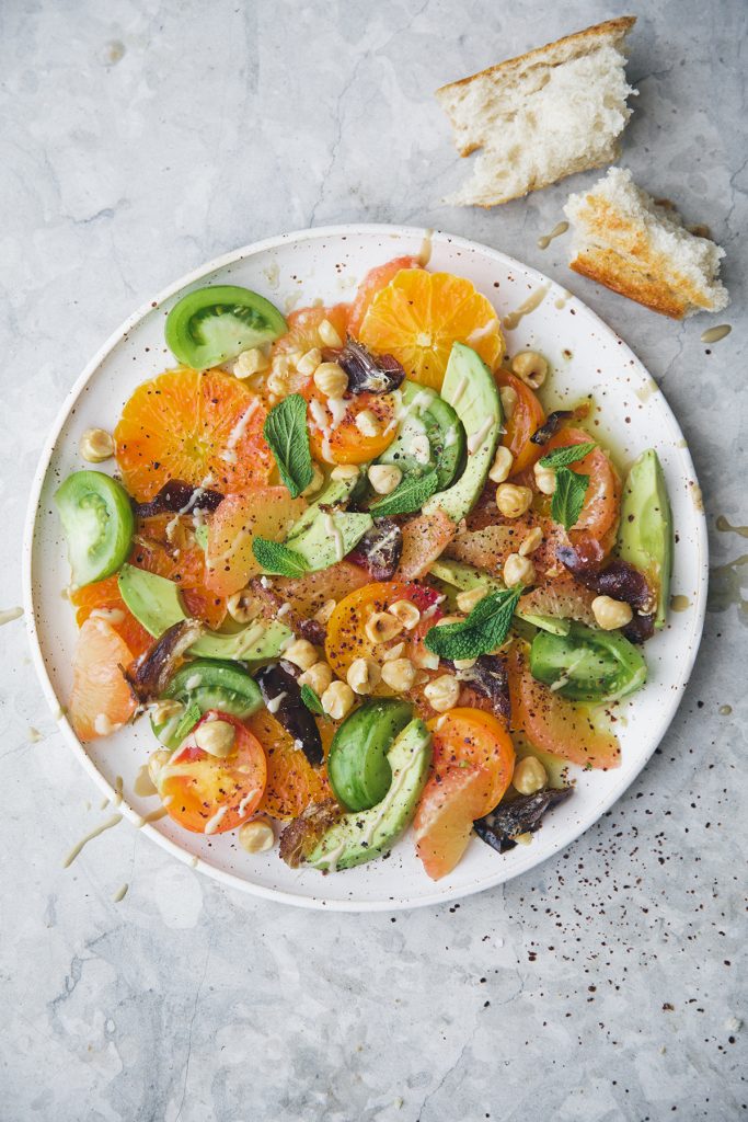 Recipe for Avocado, Date, and Orange Salad for April
