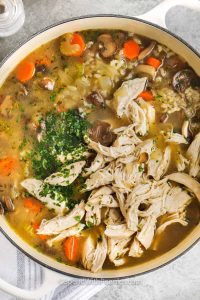 Robust Chicken and Mushroom Soup Recipe for Chilly Weather