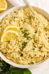 Simple Bright and Creamy Lemon Orzo Recipe