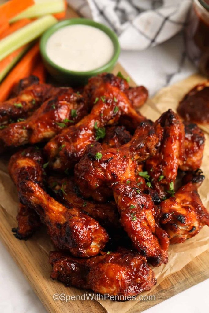 Simple Oven-Cooked Sticky BBQ Wing Recipe
