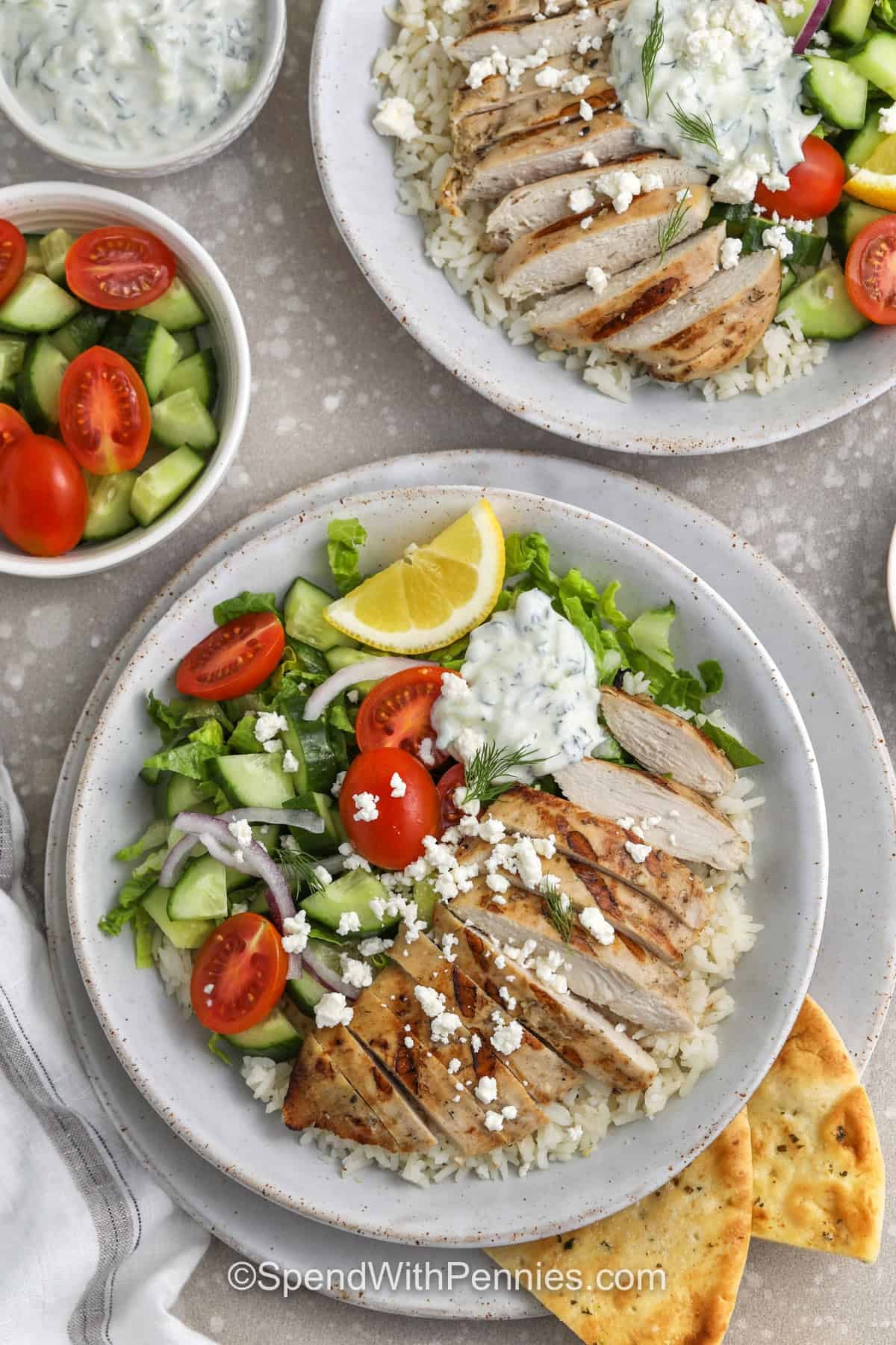 Simple Weeknight Meal: Greek Chicken Bowl Recipe