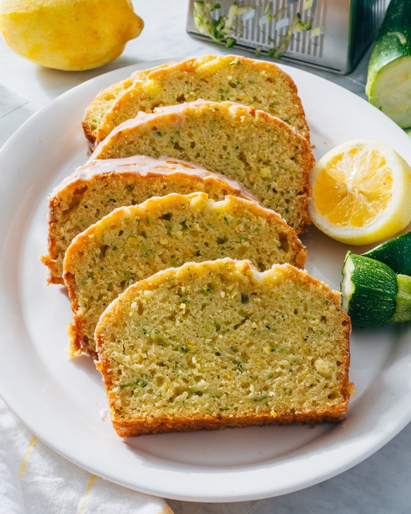 Zucchini Loaf with a Hint of Lemon