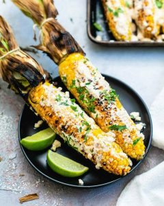 Clásico Maíz Asado en Mazorca Mexicano (Elote)