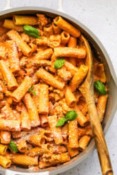 Cottage Cheese Pasta in Vodka Sauce Taste Packed with Protein (34g Protein)
