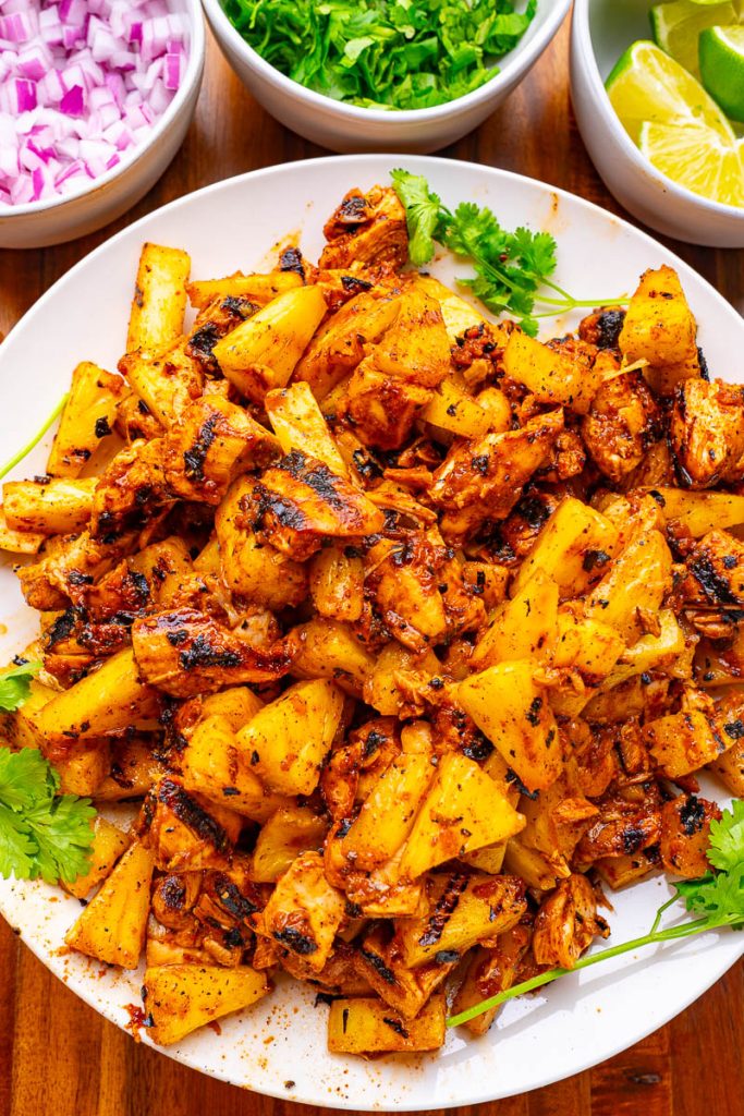 Grilled Chicken Soaked in Al Pastor Seasonings