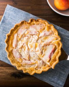 Homemade Peach Tart Recipe